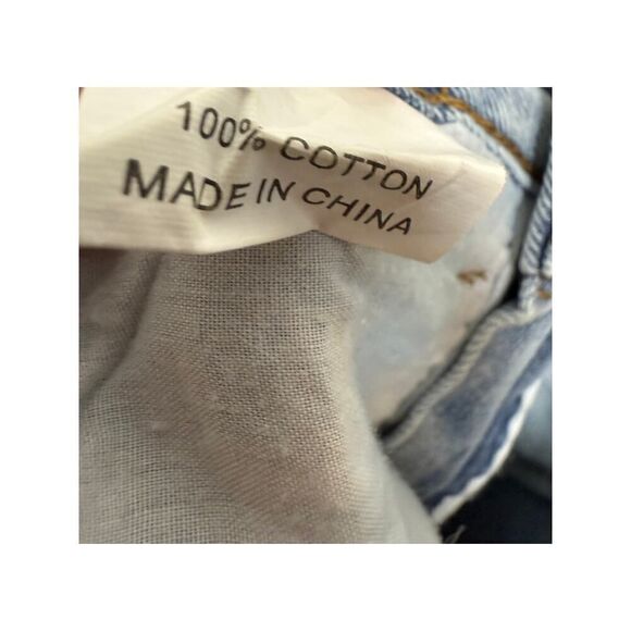 DISSH Hadid Denim Raw Edge Mini Skirt Sz. 6 (US 2) - Picture 5 of 6